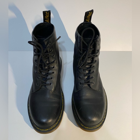 Dr. Martens 1460 Leather Lace Up Boots - Picture 2 of 11
